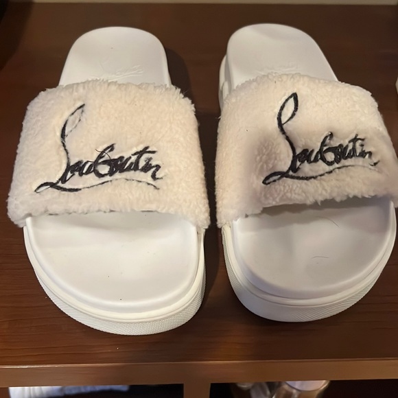 Christian Louboutin Shoes - Christian Louboutin Slides. Size 7.5